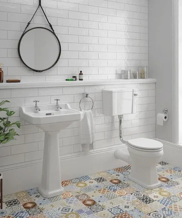 Carlton Low Level Bathroom Suite 560mm Basin