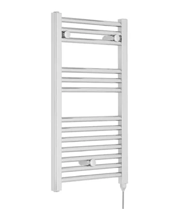 H720mm x W400mm Chrome Electric Only Ladder Rail
