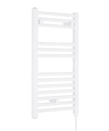 H920mm x W480mm White Electric Only Ladder Rail