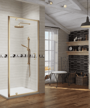 Pivot 6mm Brushed Brass ICON 900mm